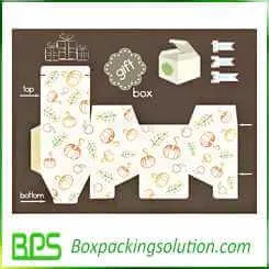 custom gift boxes design template