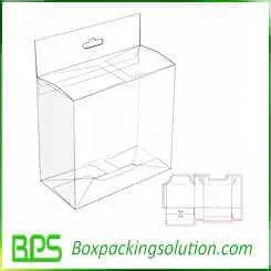 custom packaging box with hang hole retail packaging boxes