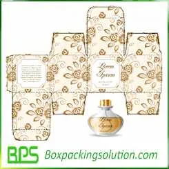 custom perfume packaging box design