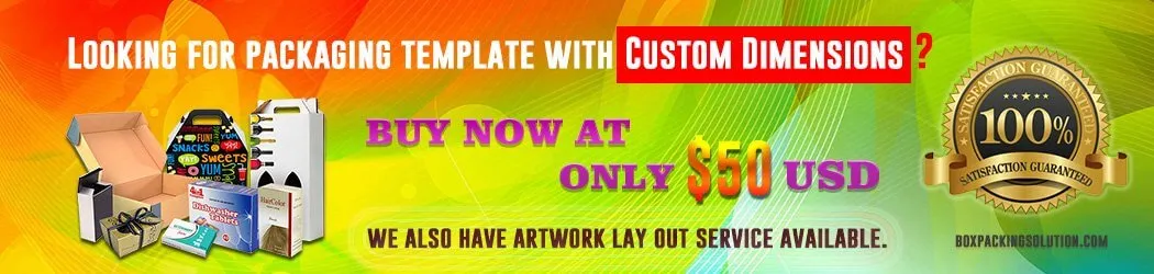 customized die-line template service