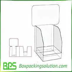 display box with AD head board design templates