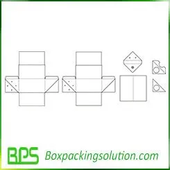 display try carton template