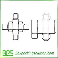 folding box for cosmetics