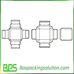 folding box for underwear template