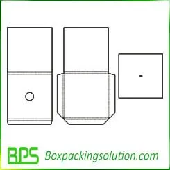 folding liner insert template