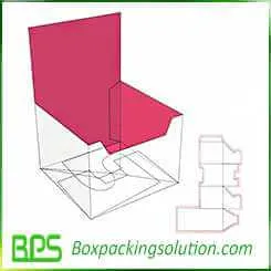 high quality cardboard display box design