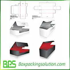 high quality offset printed cardboard design template