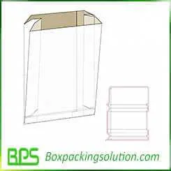 kraft paper sack design template