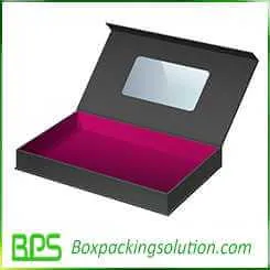 magnetic closure rigid gift box design