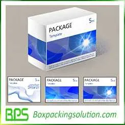 medicine master carton box packaging design
