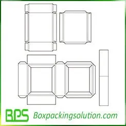 packaging carton template