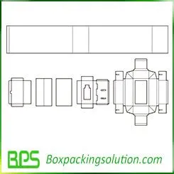 packaging solution for bottle templates