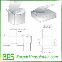 personalized packaging box template