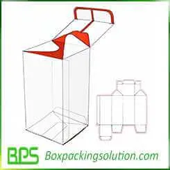 reverse tuck end packing box templates