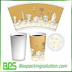 small size coffee cup design template