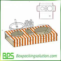 snack food packaging box design