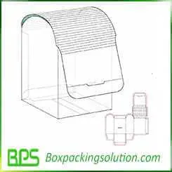 special packaging box design template