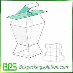 unique packaging box die cut design