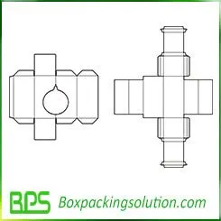 wine box template with cardboard insert template