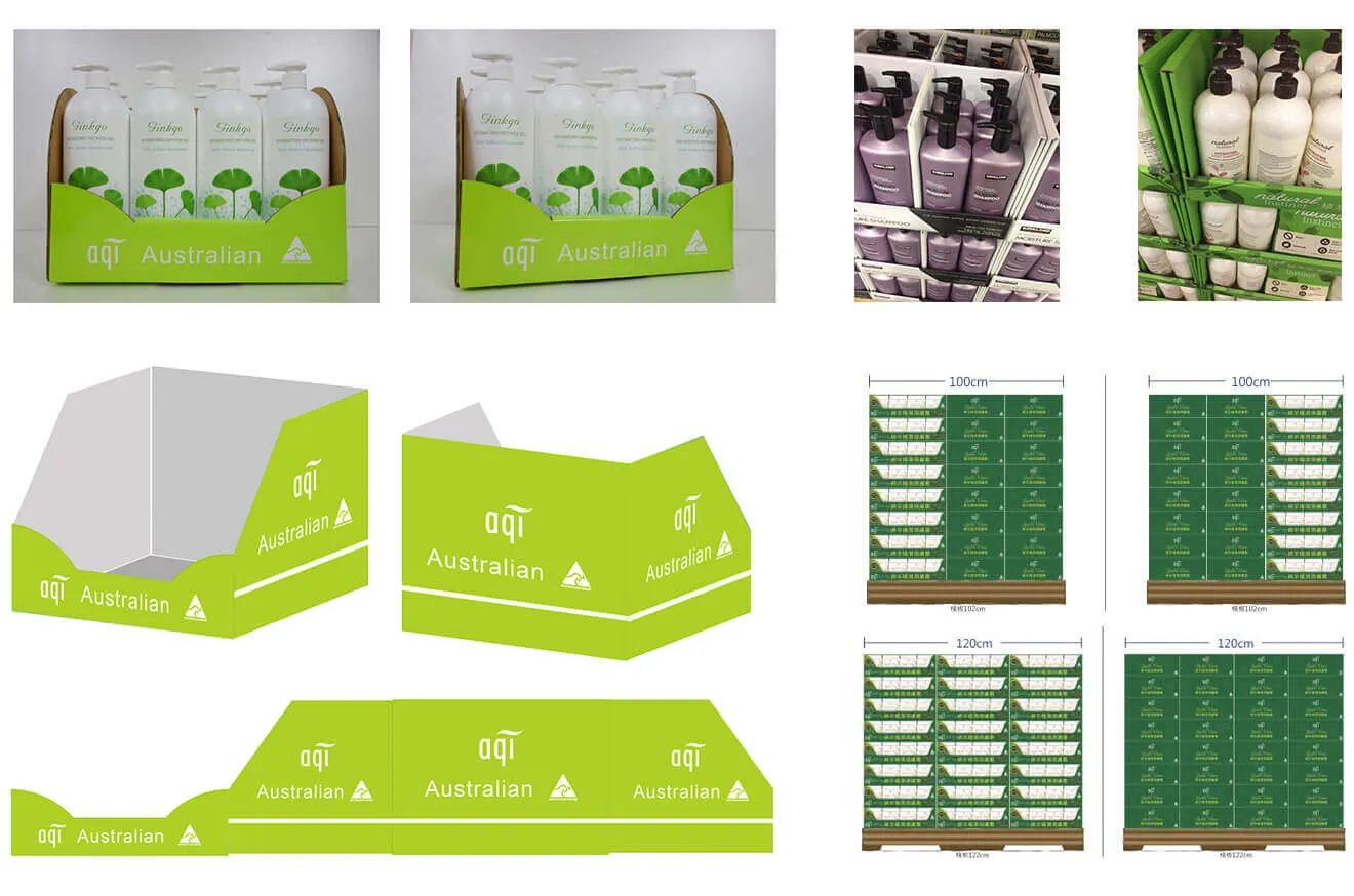 Custom Tray Pallet Displays