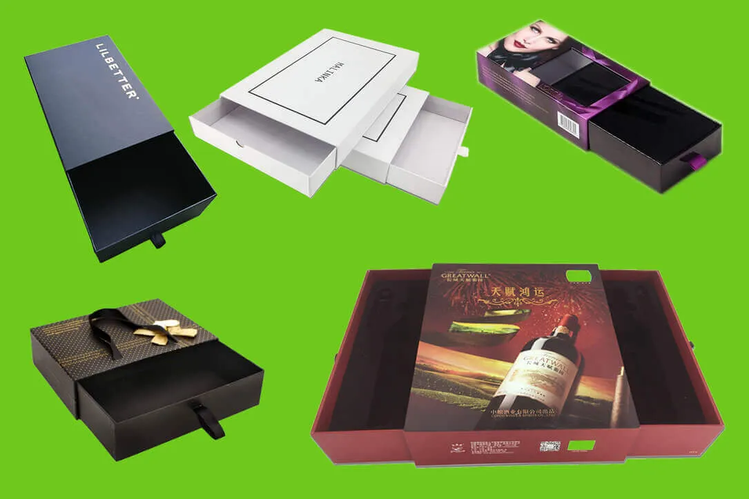 Different Custom Drawer Boxes structure