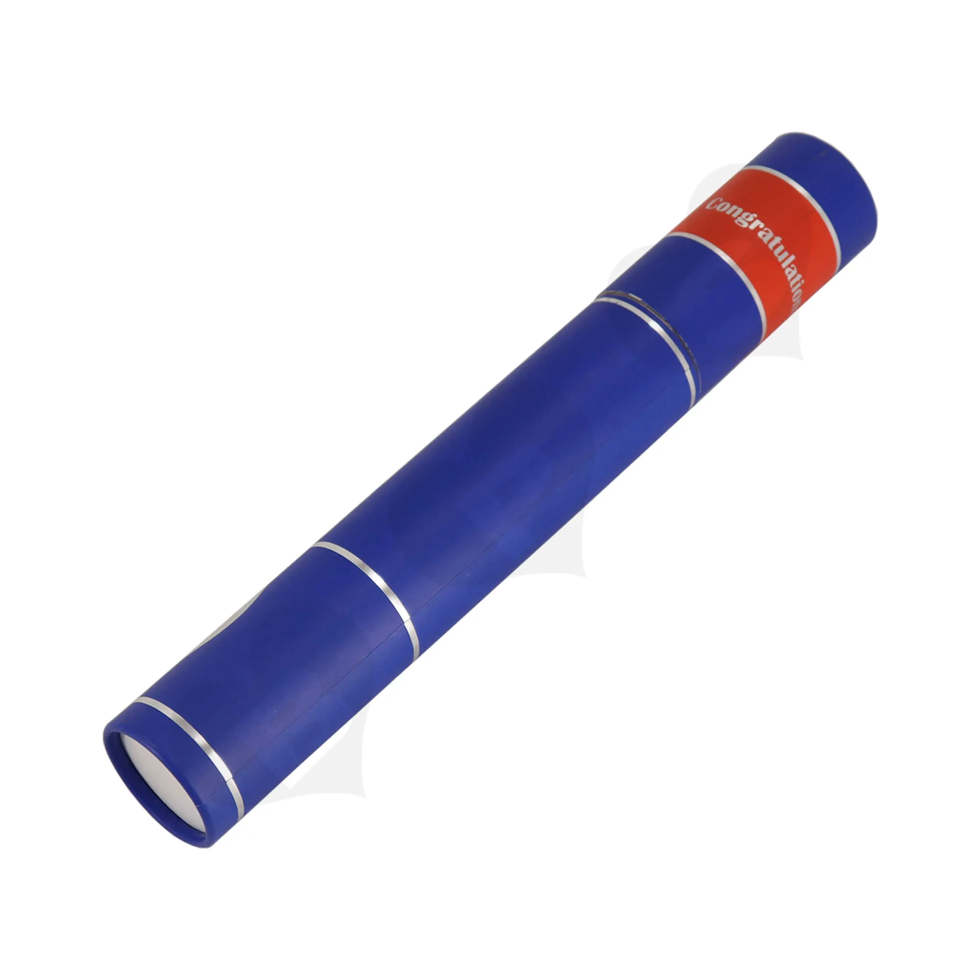 Big Size Cardboard Tube For Packing University Congratulations Gifts Side View One