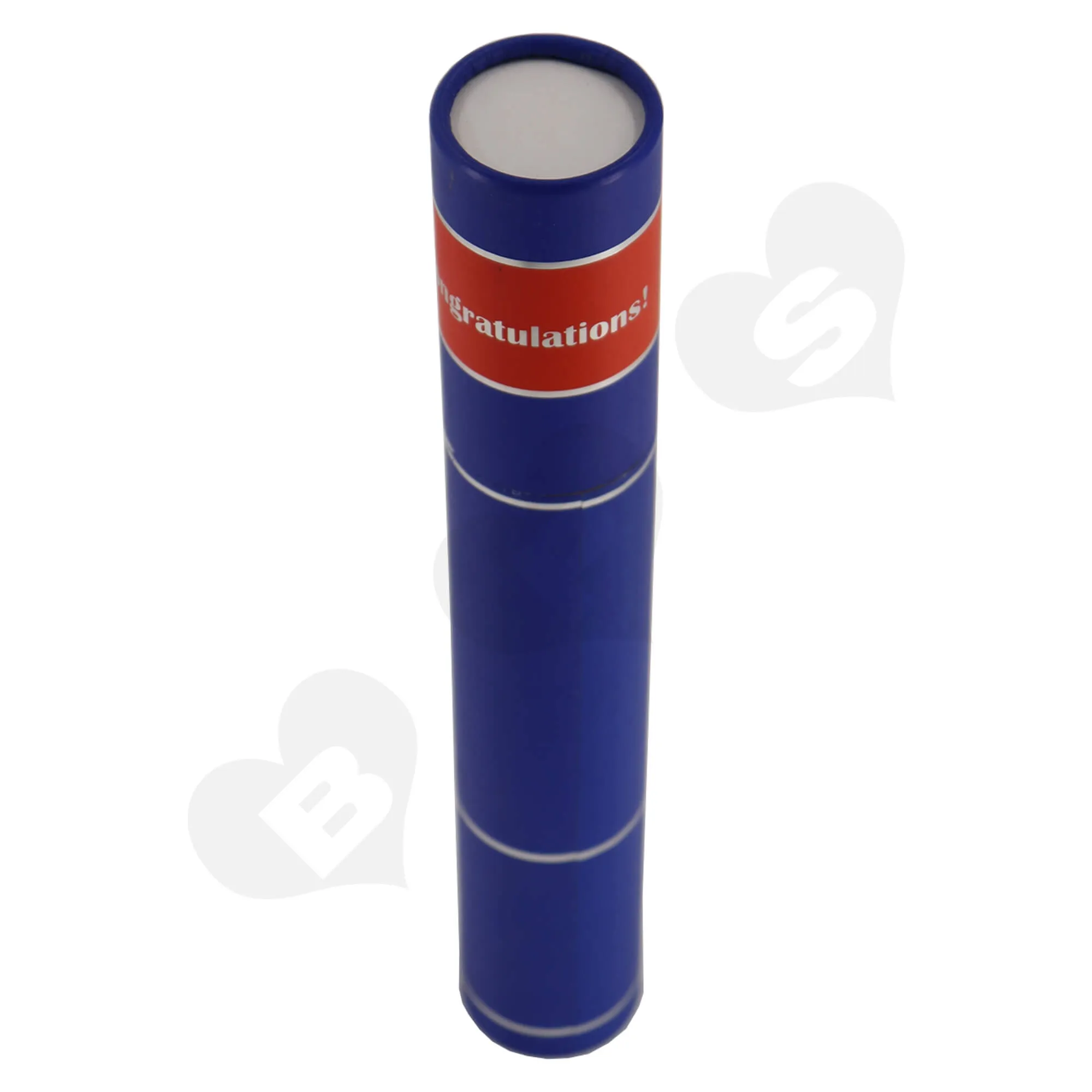 Big Size Cardboard Tube For Packing University Congratulations Gifts Side View Three