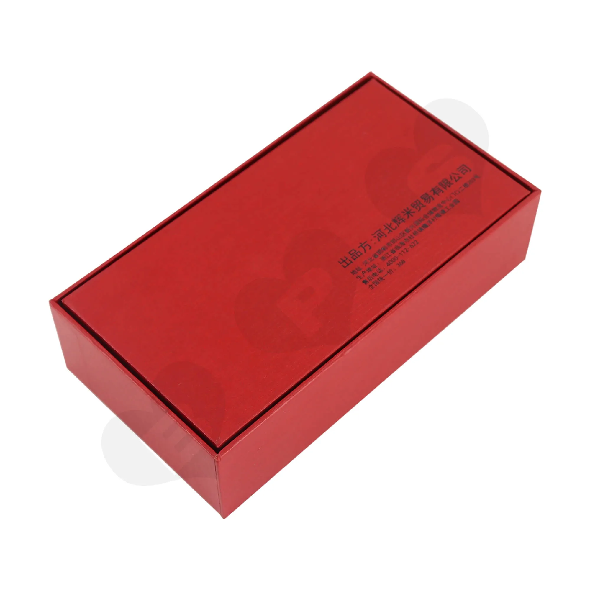 Cardboard Foil Stamping Rigid Set-Up Box For Packing Anti-Myopia Glasses Side View Three
