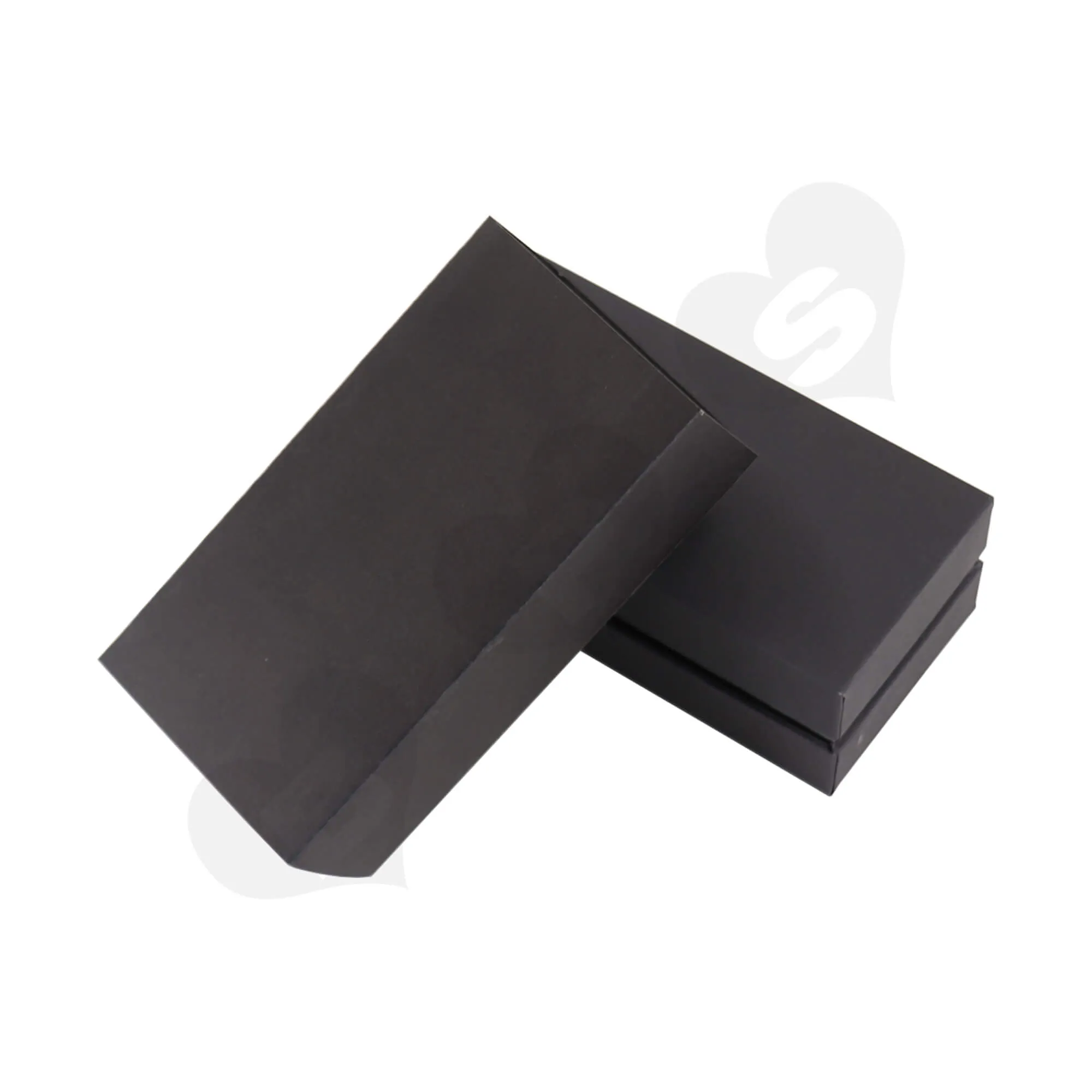 Cardboard Hinged Lid Rigid Gift Box With Sleeve For Packing Perfume Atomizer Side View Four