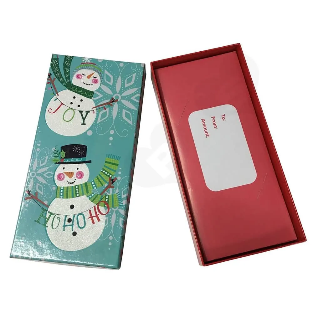 Cheap Christmas Gift Box Side View One