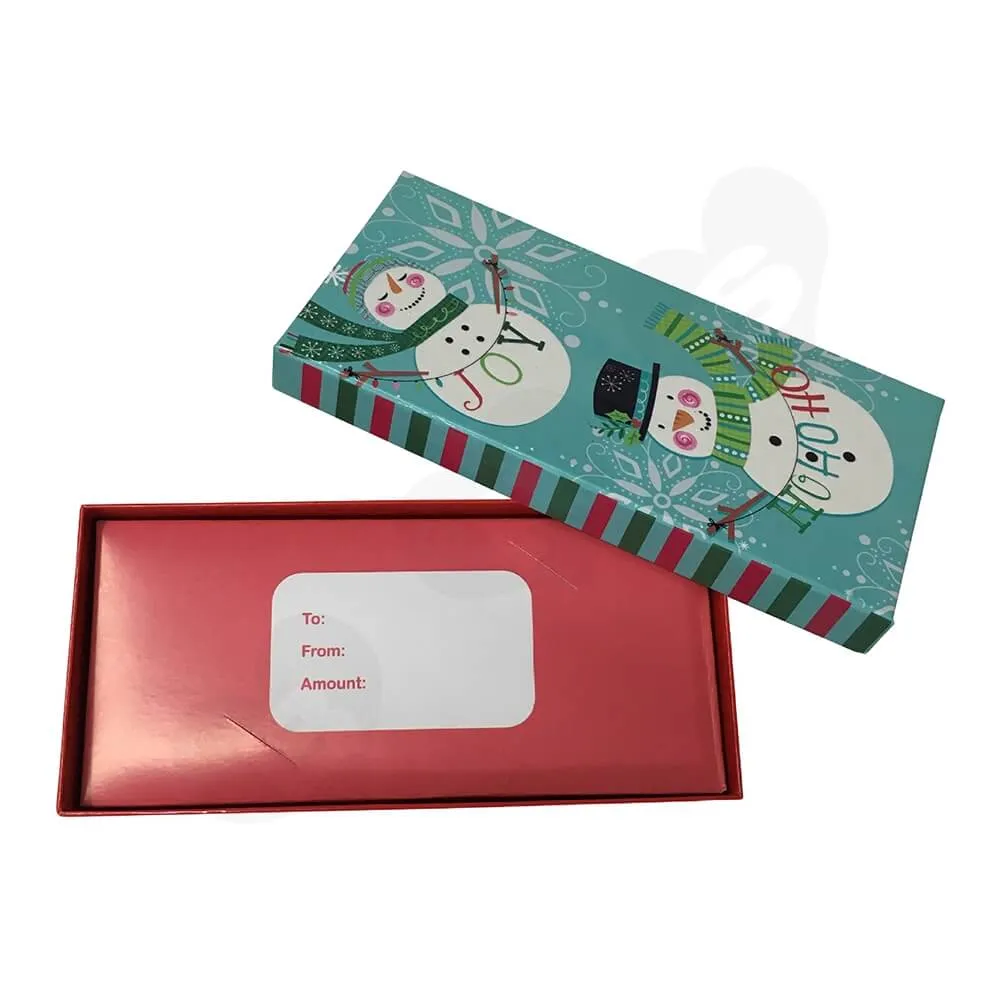 Cheap Christmas Gift Box Side View Two