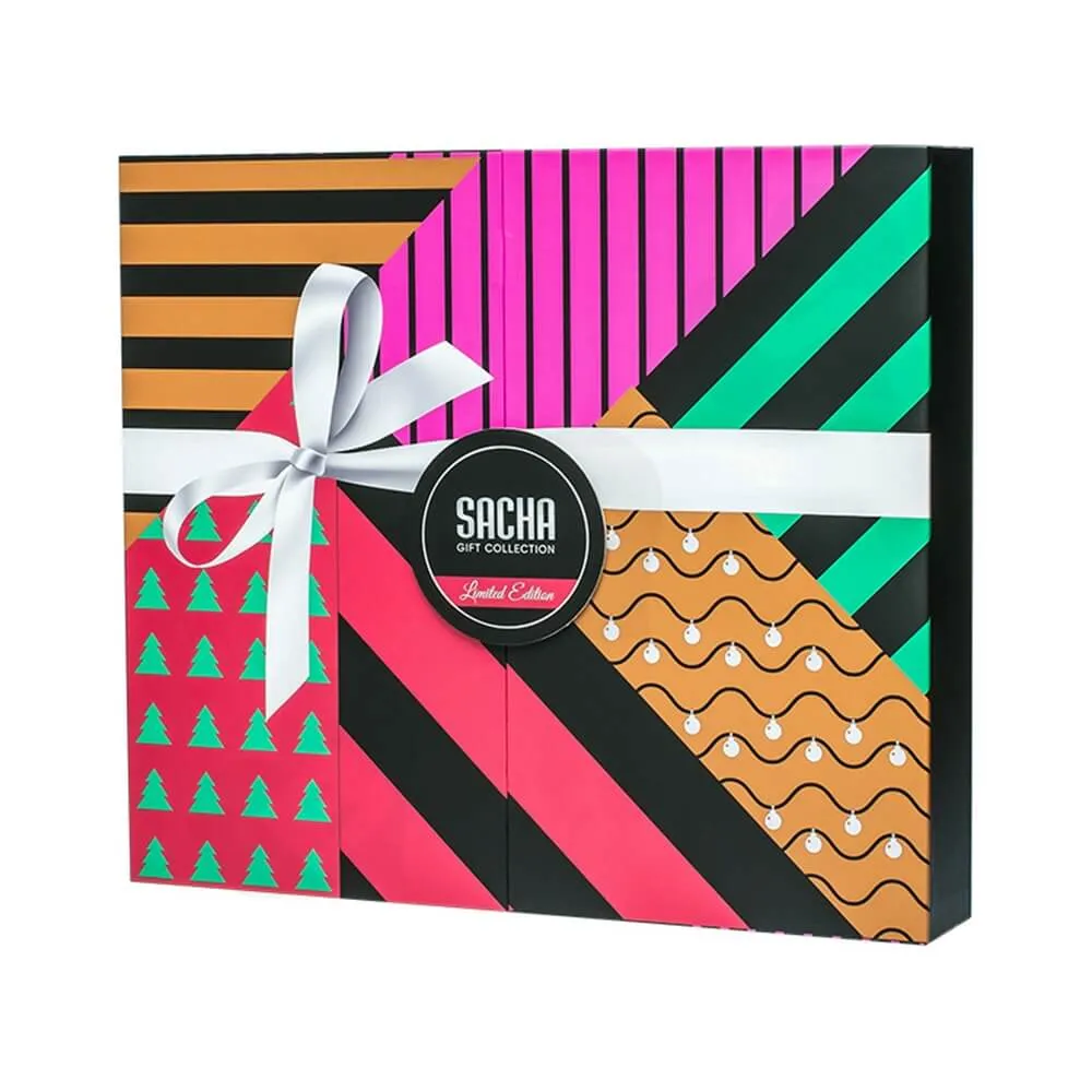 Custom Branded Nail Polish Packaging Box Christmas Color Side View Two