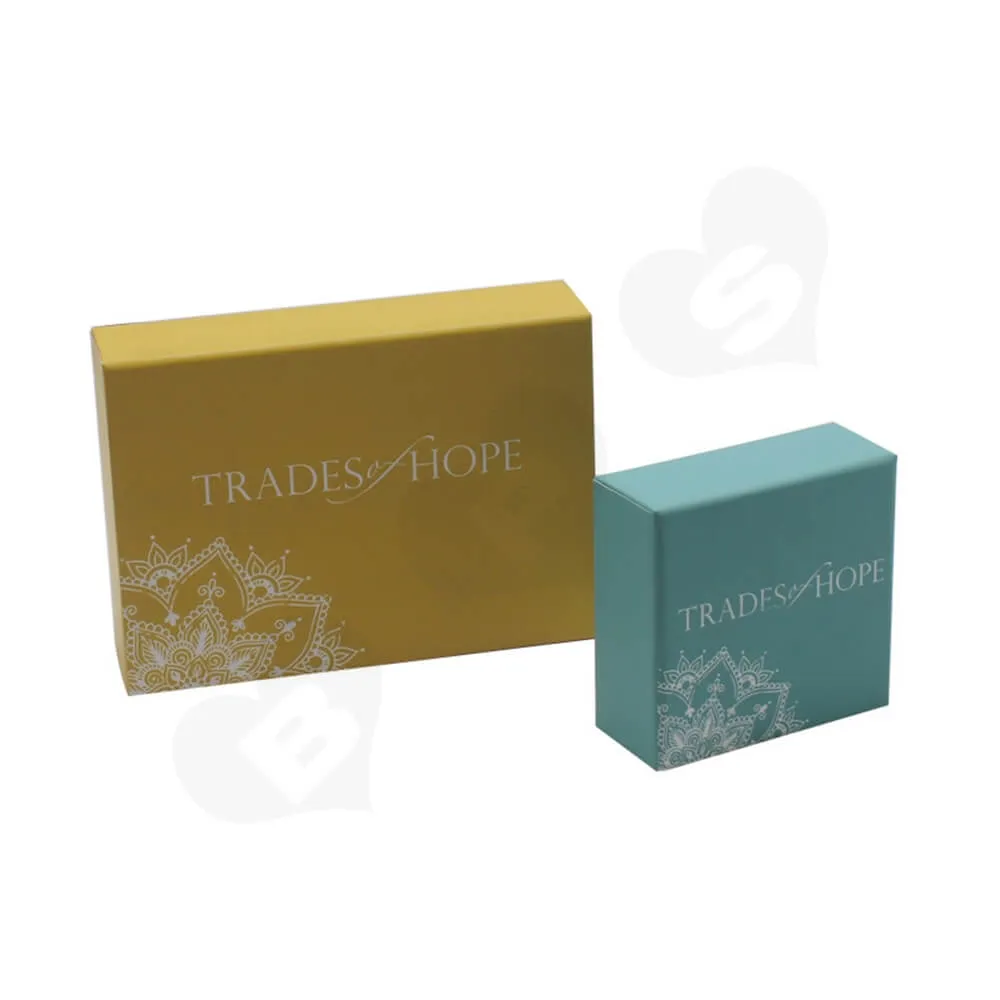 Custom Cardboard Drawer Box For Christmas Gifts Side View Five