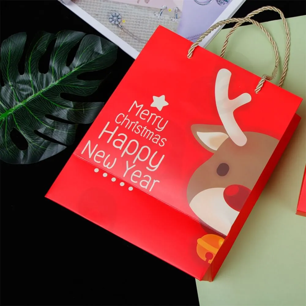 Custom Printed Folding Carton For Christmas Gift Side View Three