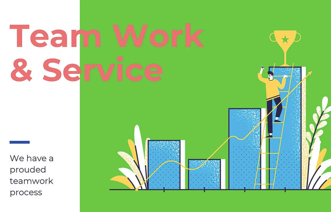 Five-Stat Customer Services And Team-Work