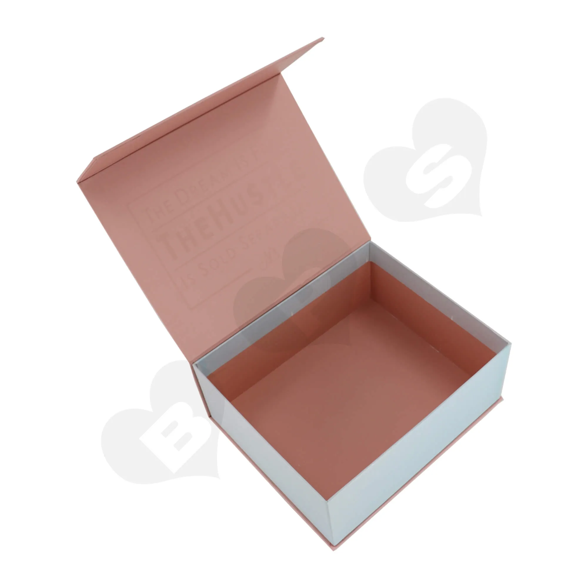 Luxury Cardboard Gift Box For Packing Cosmetic Makeup Kit Side View Five