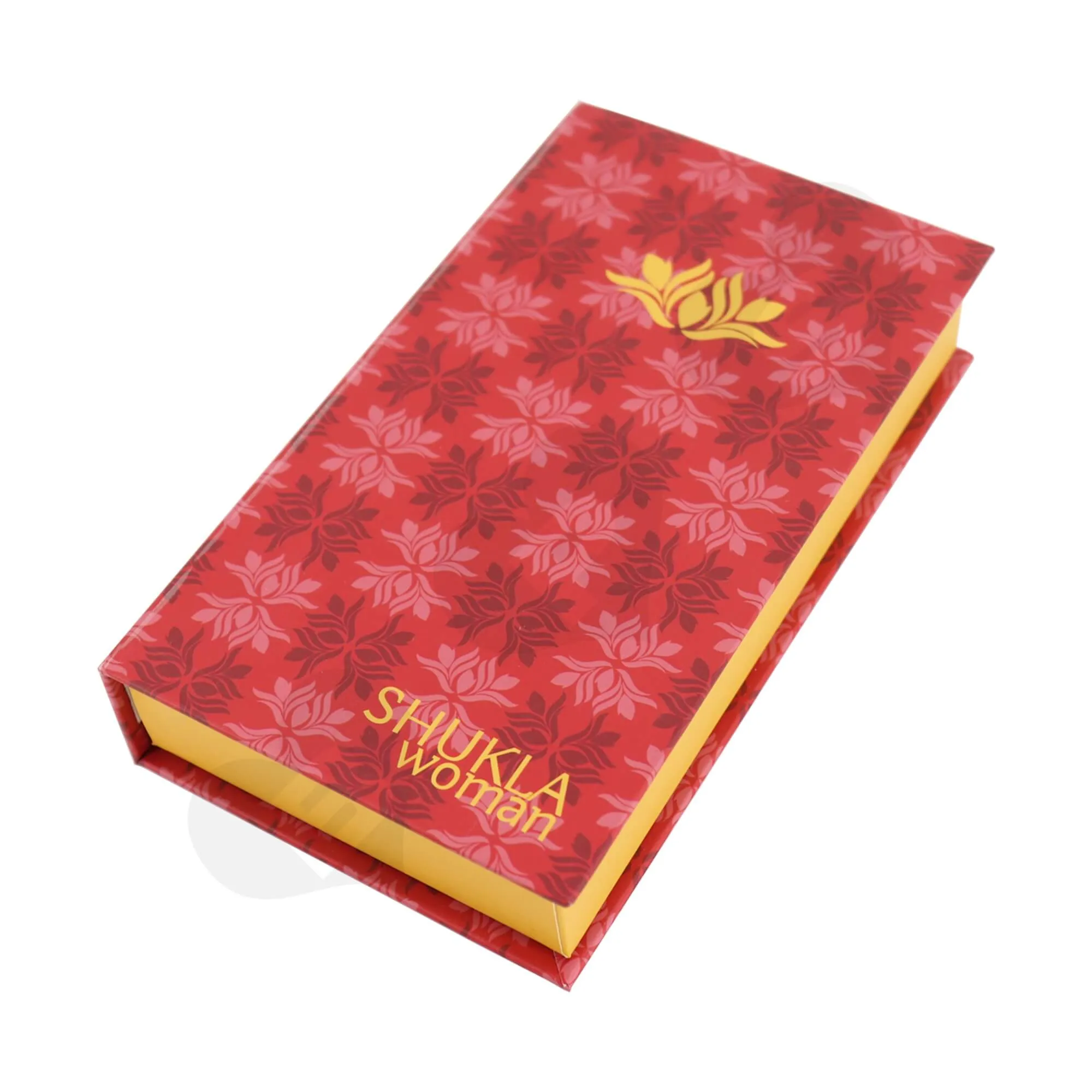 Rigid Cardboard Gift Box With Foam Insert For Packing Men Perfume Side View One