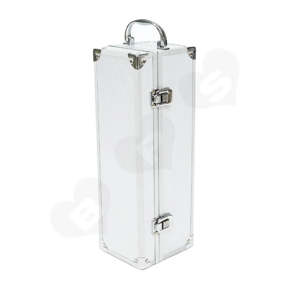 Cardboard Aluminum Box For Wine Side View Two