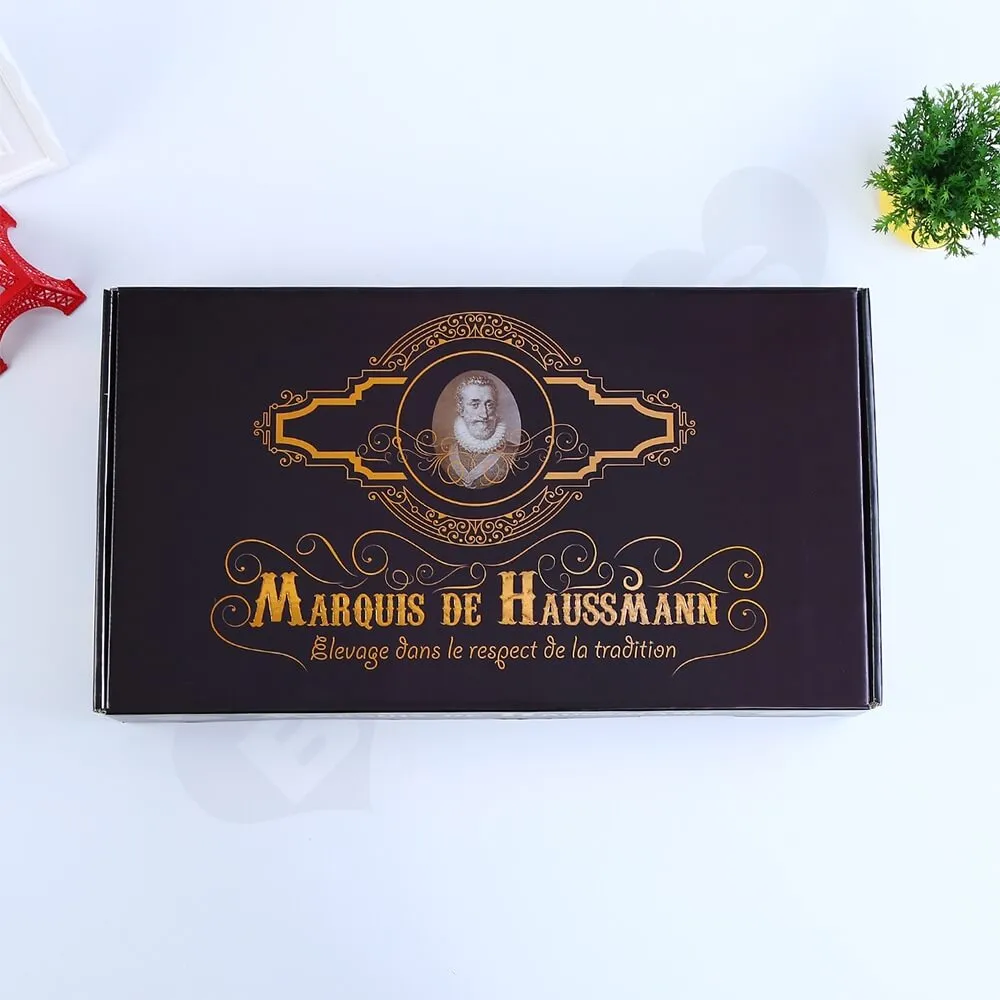 Corrugated Mailer Box For Wine Bottle Side View Three