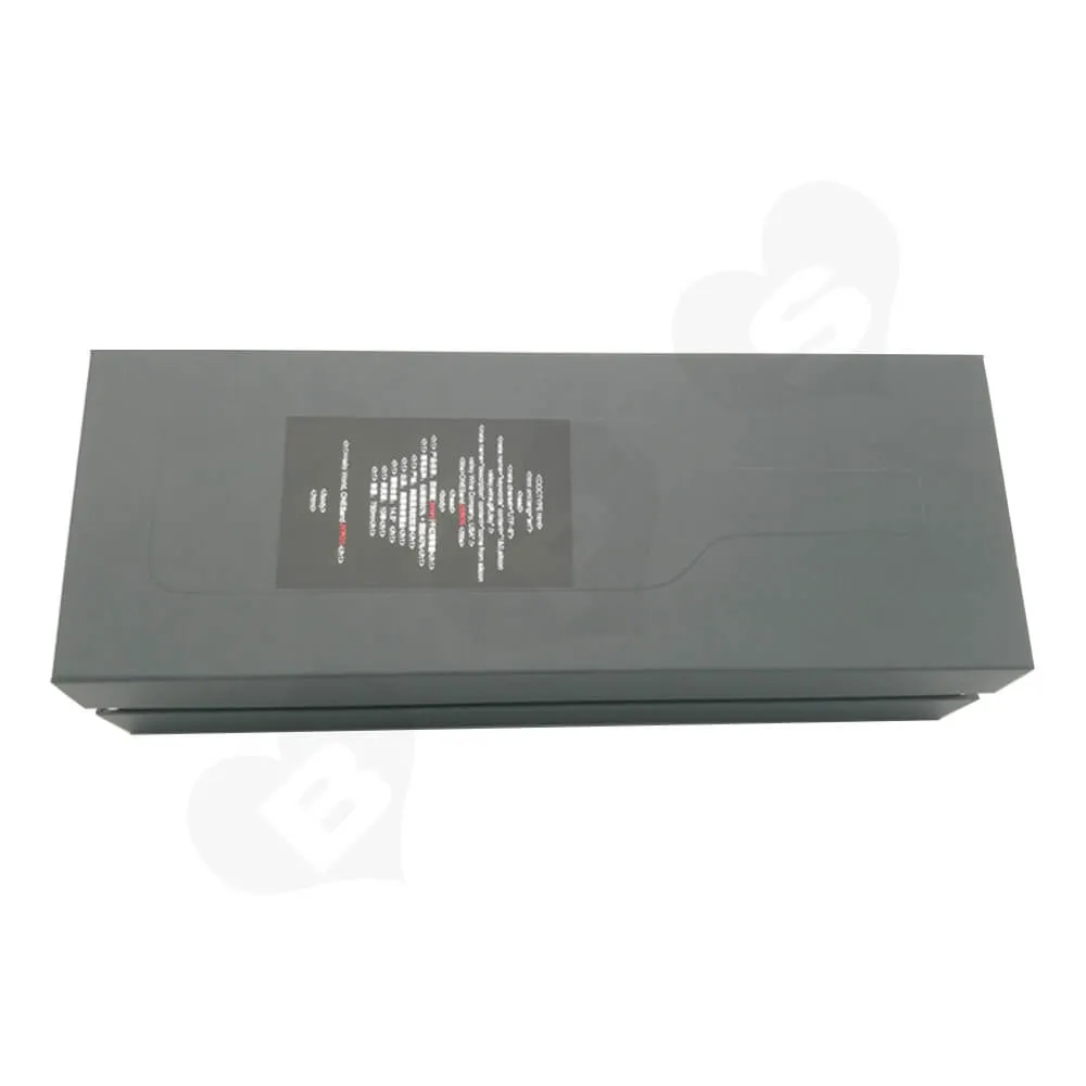Custom Printed Matte Finish Gift Box For Wine Side View Five