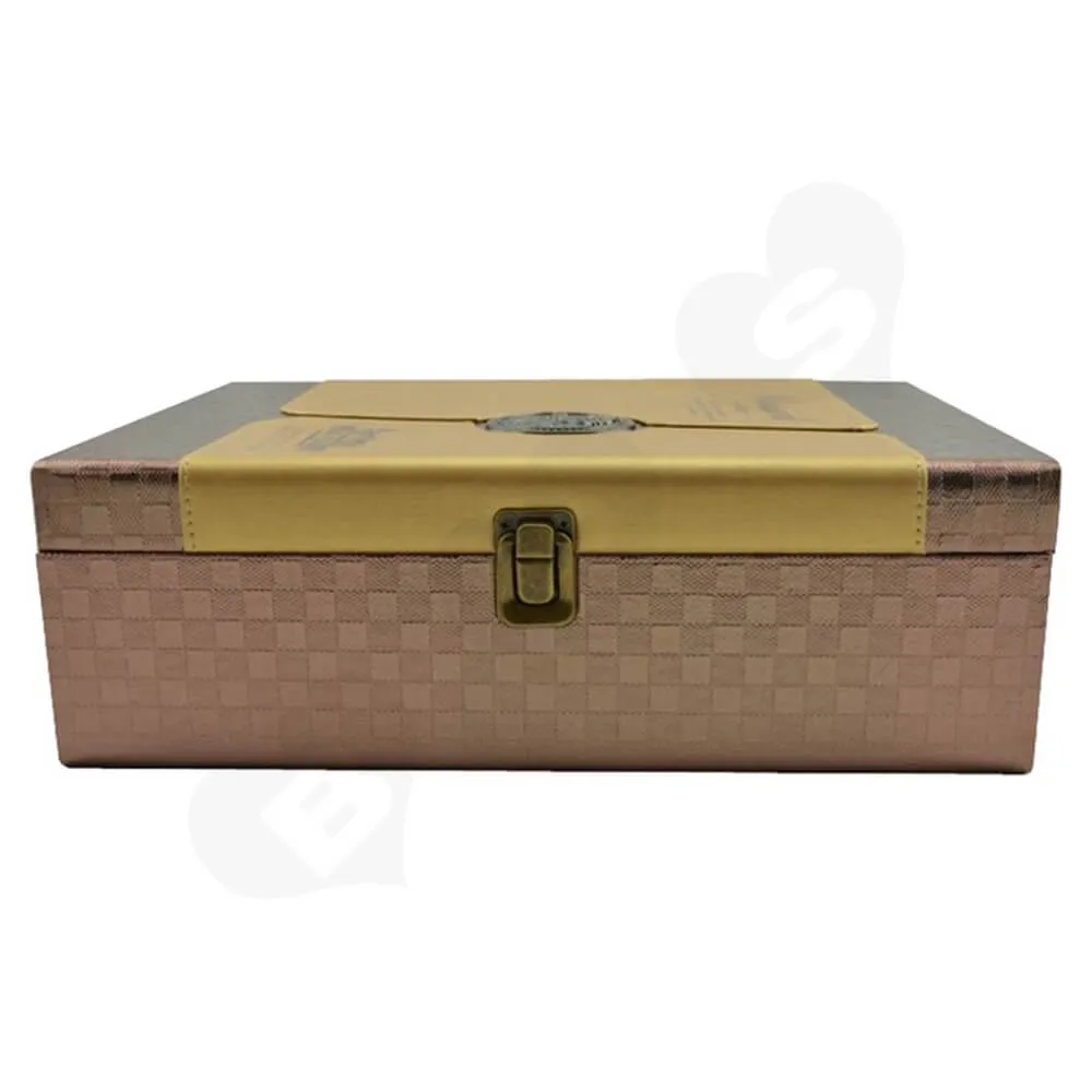Customizable Medal On Wine Box Kit Side View Four