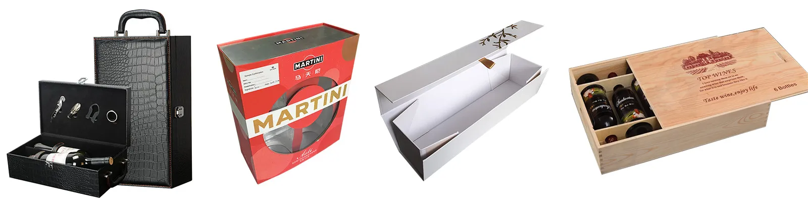 Wine box styles