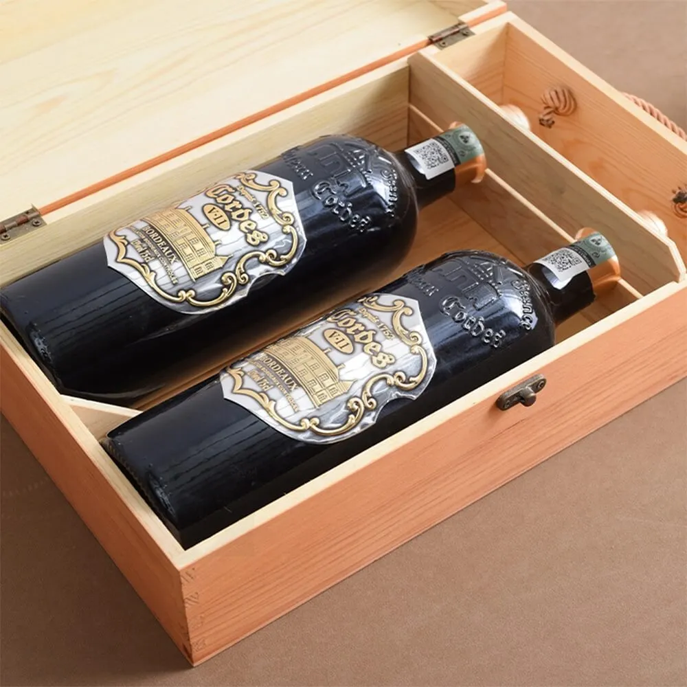 Printable Solid Wine Suitcase Side View Three