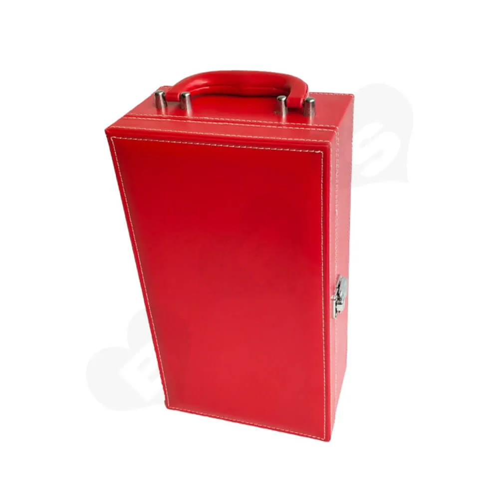 Red Color wine Box Kit with Personalized Logo