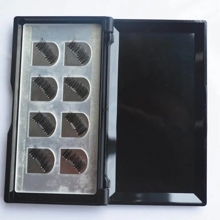 Branded Acrylic Gift Box For Eyelash Side View Two