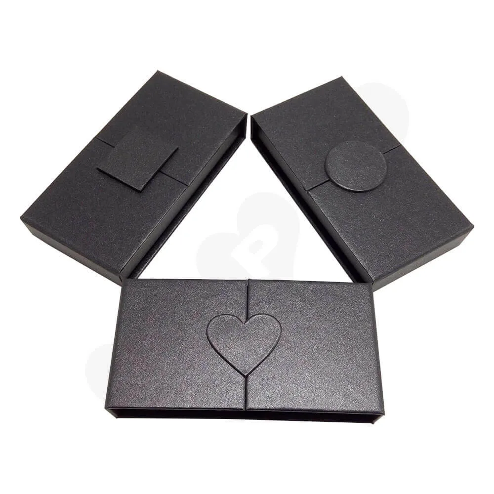 Cheap Eyelash Packaging Box Wholesale Side View One
