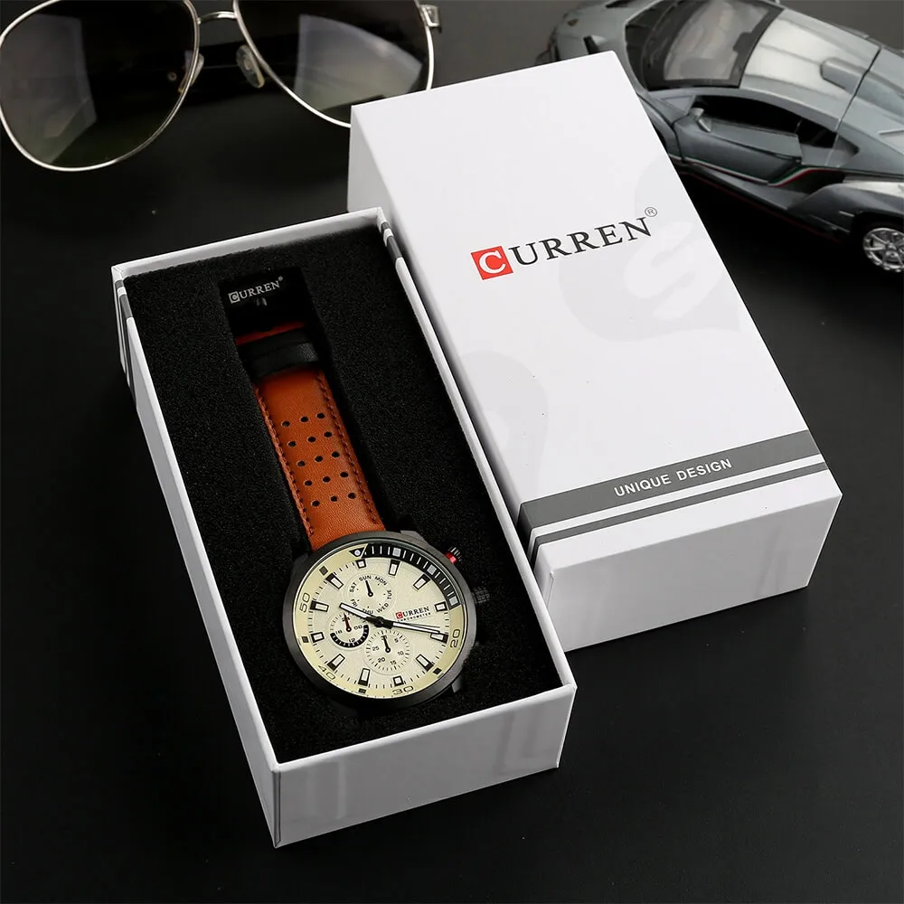 Custom Box With Lift Off Lid For Watch Side View Seven
