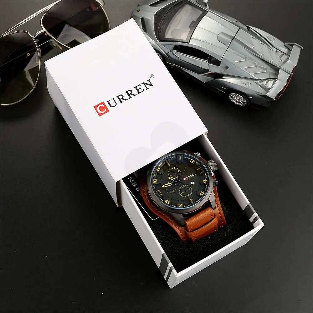 Custom Box With Lift Off Lid For Watch Side View Six