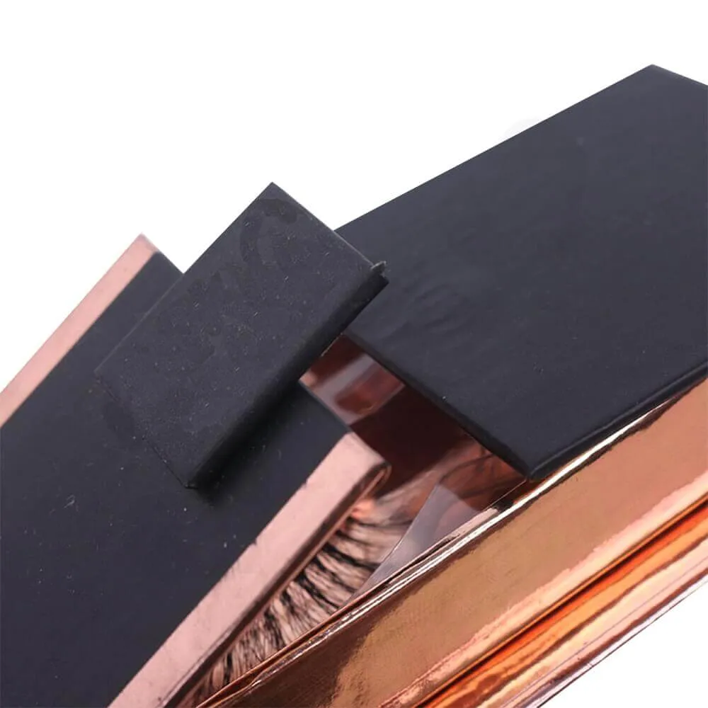 Custom Branded Eyelash Retail Sales Box Side View Four