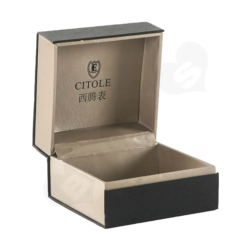 Custom Branded Luxury Cardboard Box For Watch Side View Three